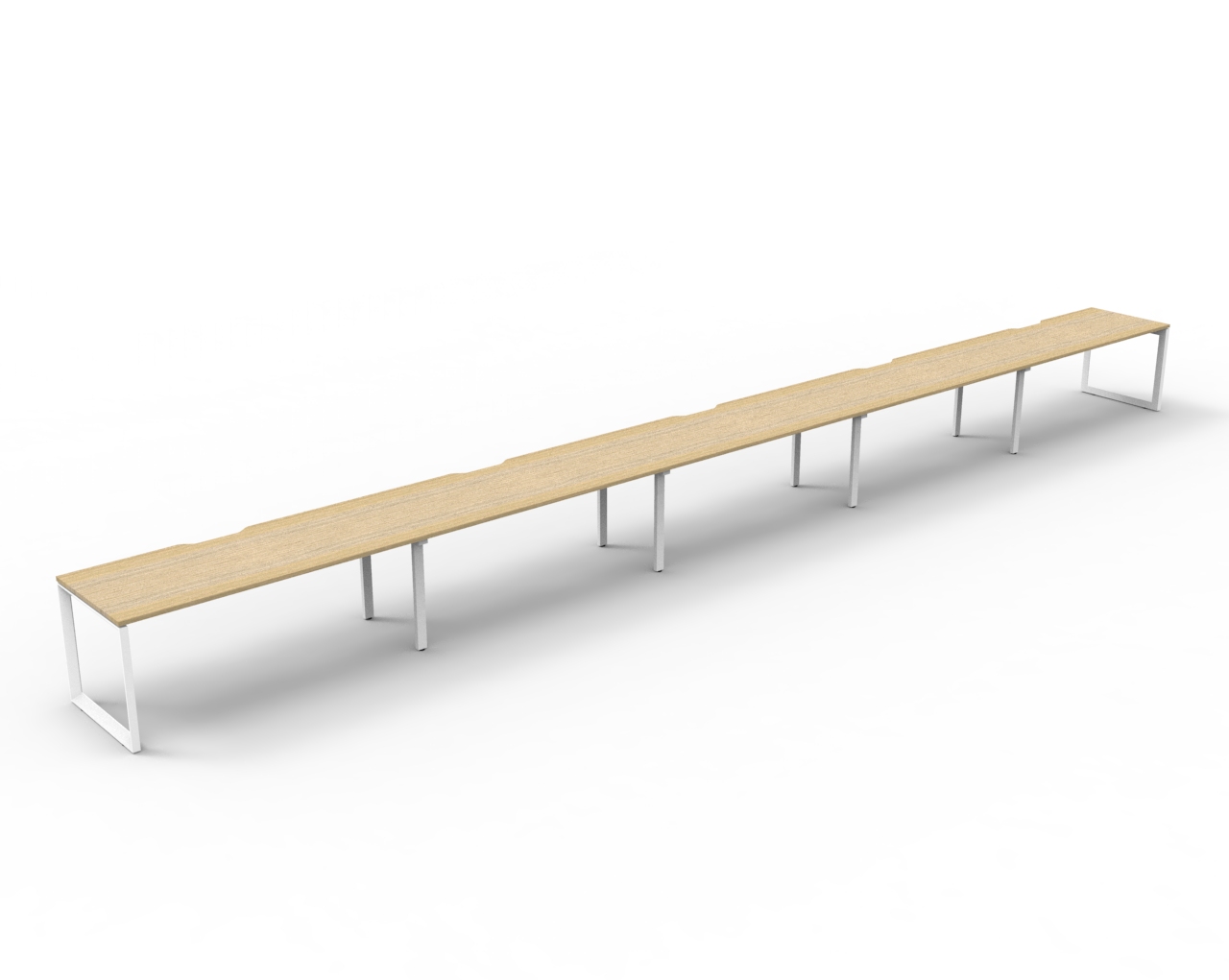 Loop 5 Person Single Sided Workstation